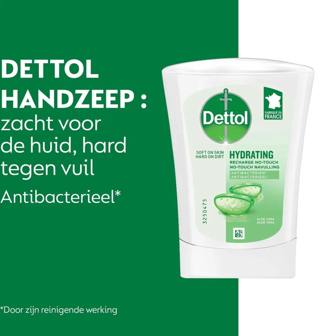 Dettol No-Touch Navulling Aloe Vera 250ml - 12 Stuks