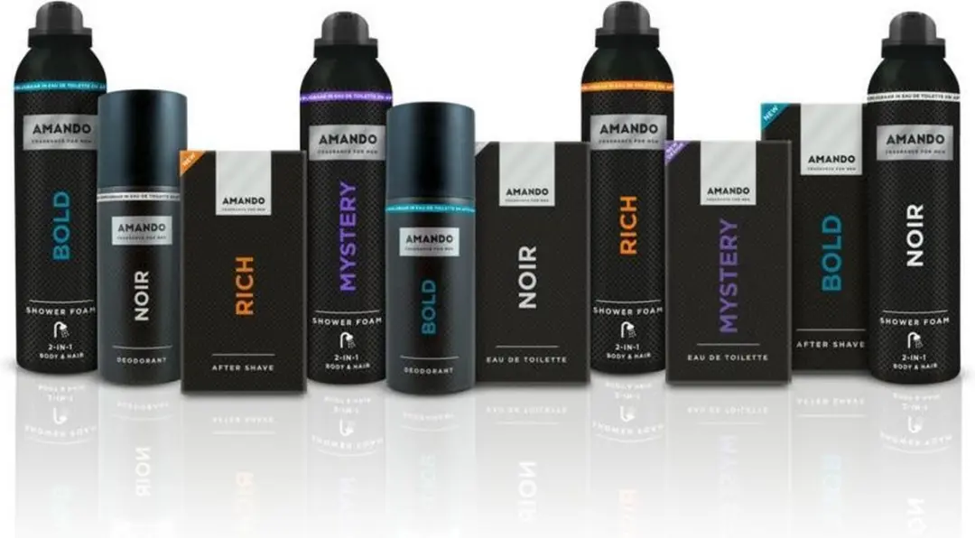 Amando Mystery Deodorant Spray 150ml - 18 Stuks