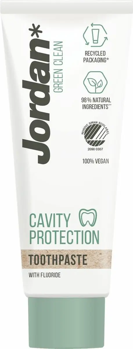 Jordan Tandpasta Green Clean Cavity Protection 75 ml