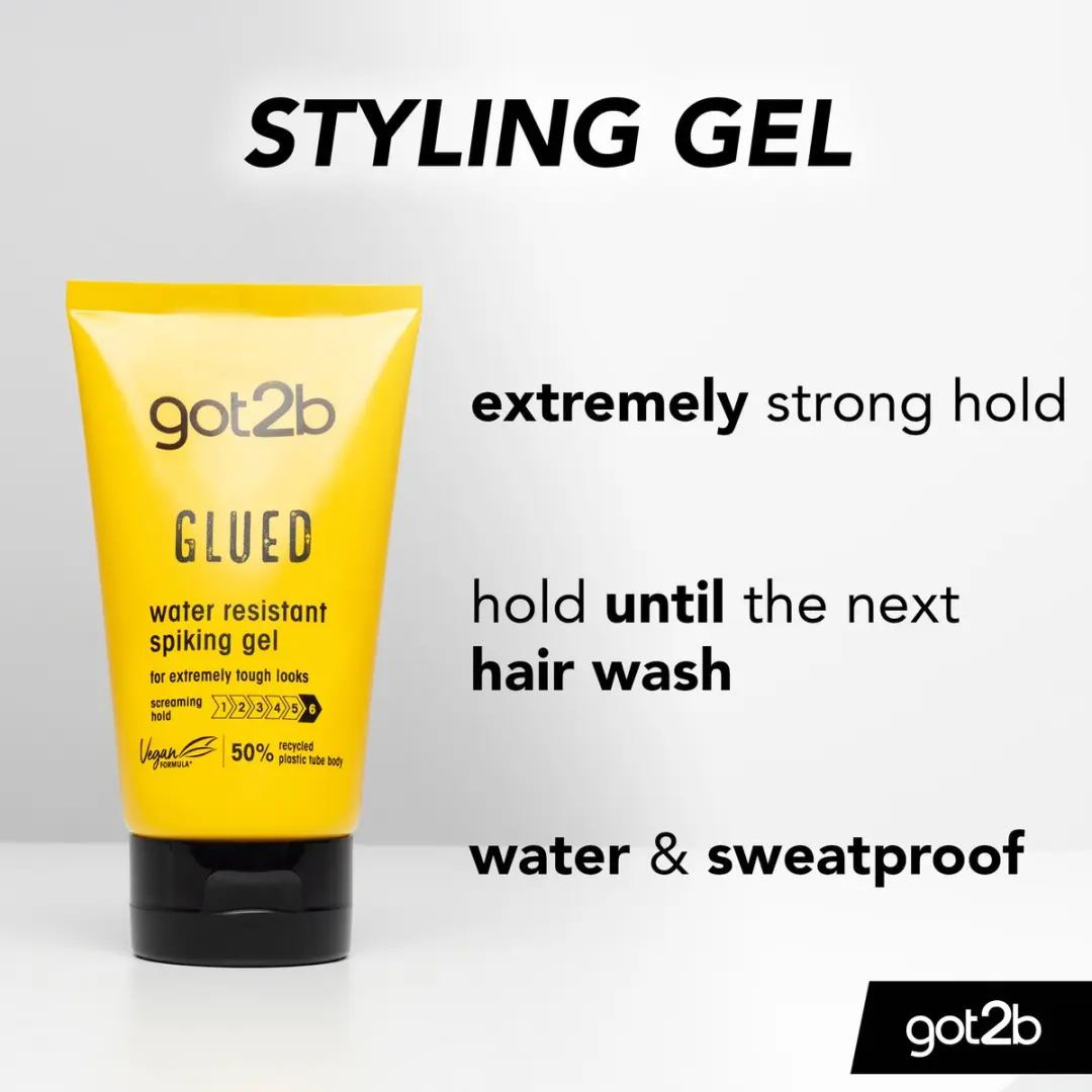 Got2b Glued Waterbestendig Haargel Extreme Fixatie - 6x 150ml