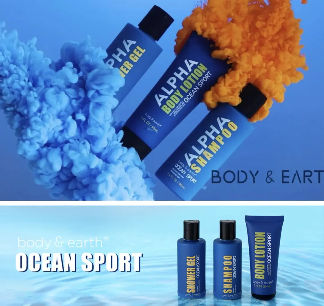 Body & Earth Wellness Geschenkset Heren - 260ml