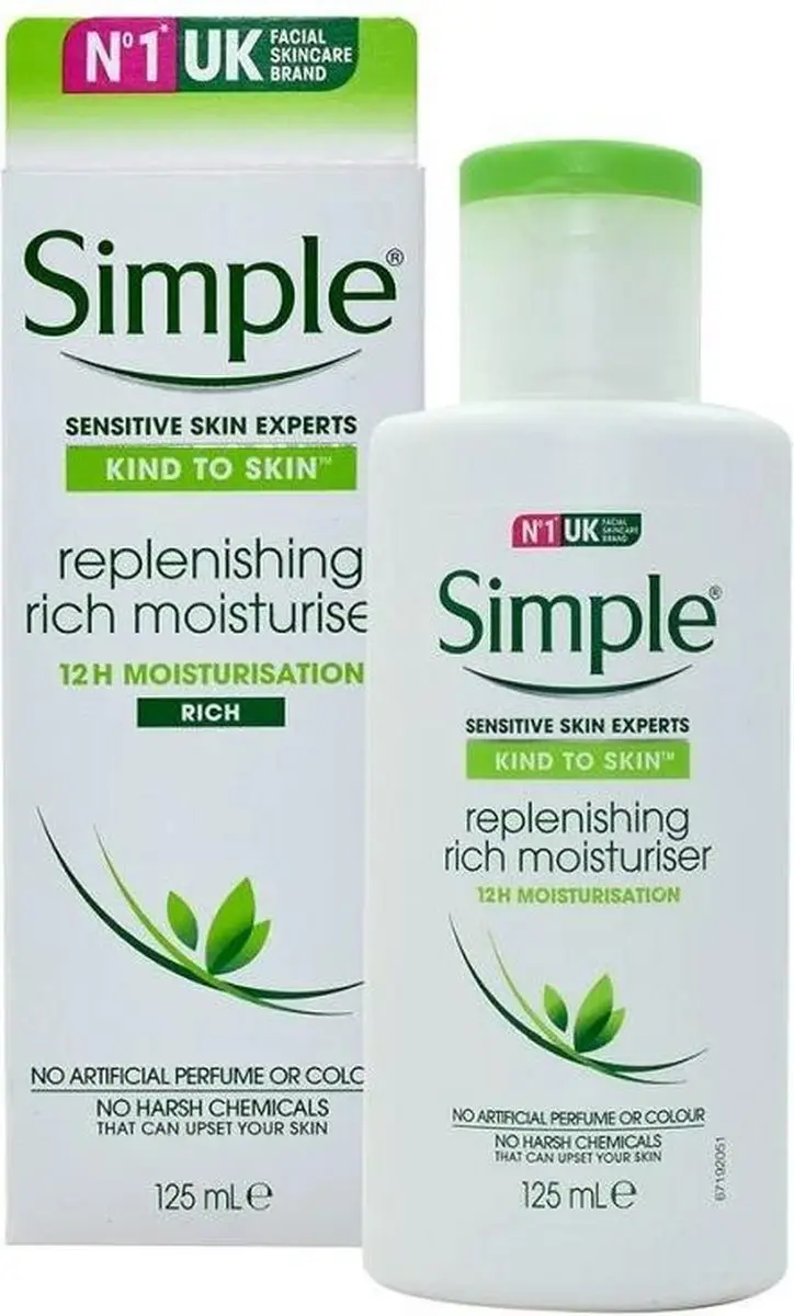 Simple Replenish Rich Lotion 125ml