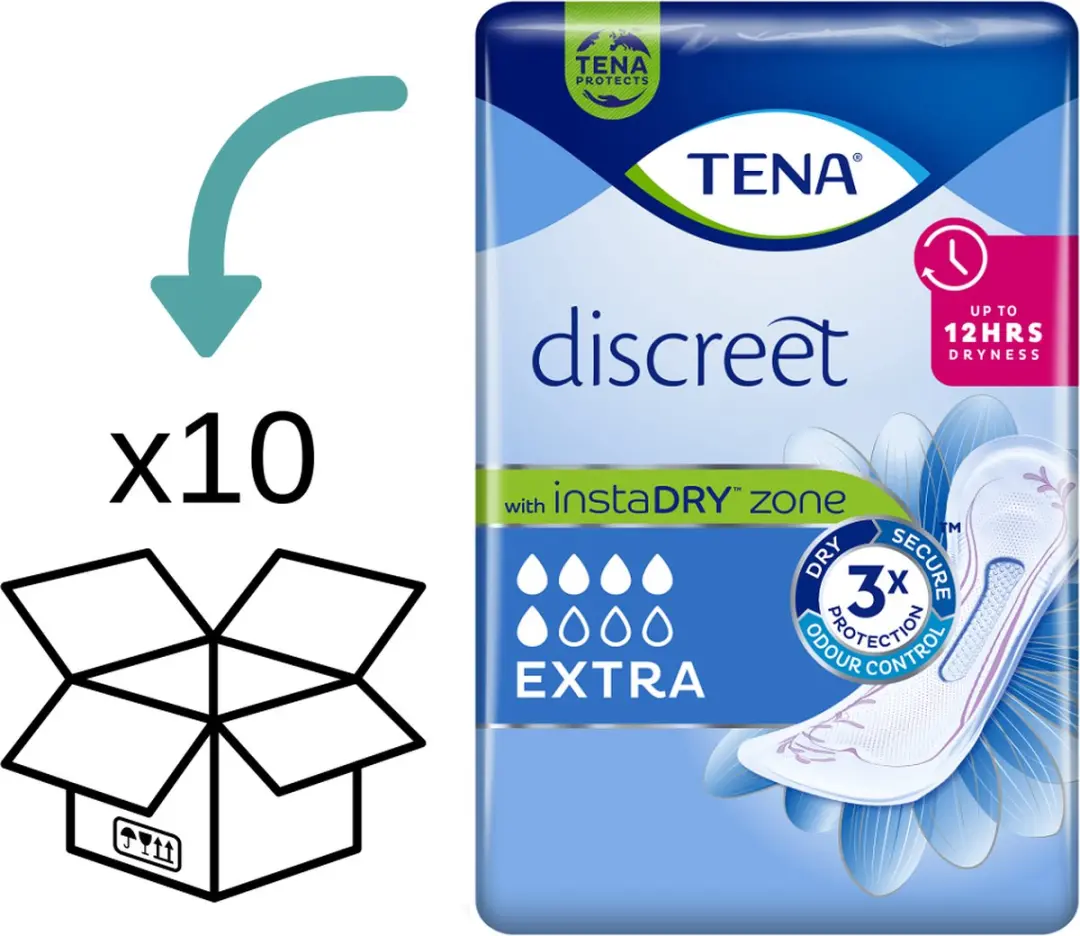 TENA Lady Discreet Extra Inlegkruisjes