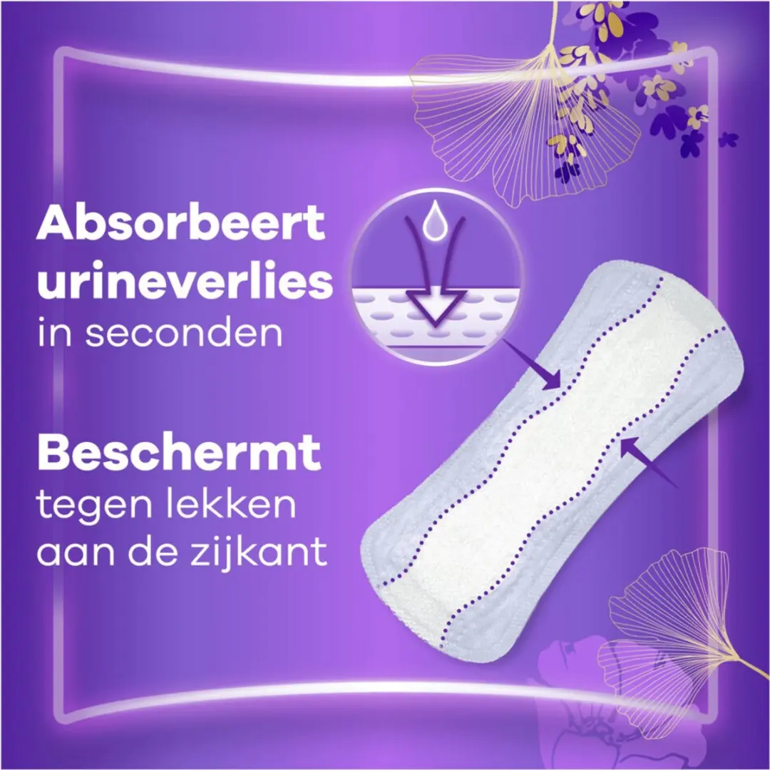 Always Incontinentieluiervoering - 28 Stuks - Paars/Roz/Wit