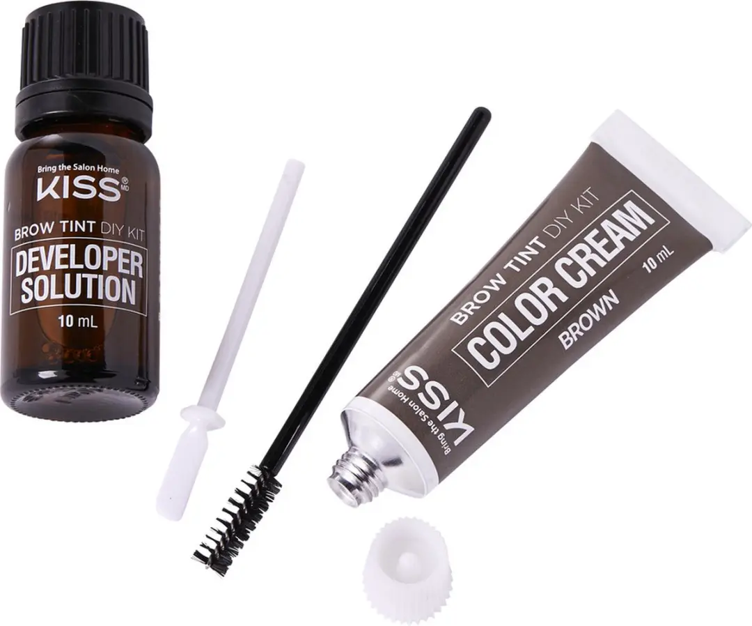 Kiss Wenkbrauwkleuring Bruin 20ml