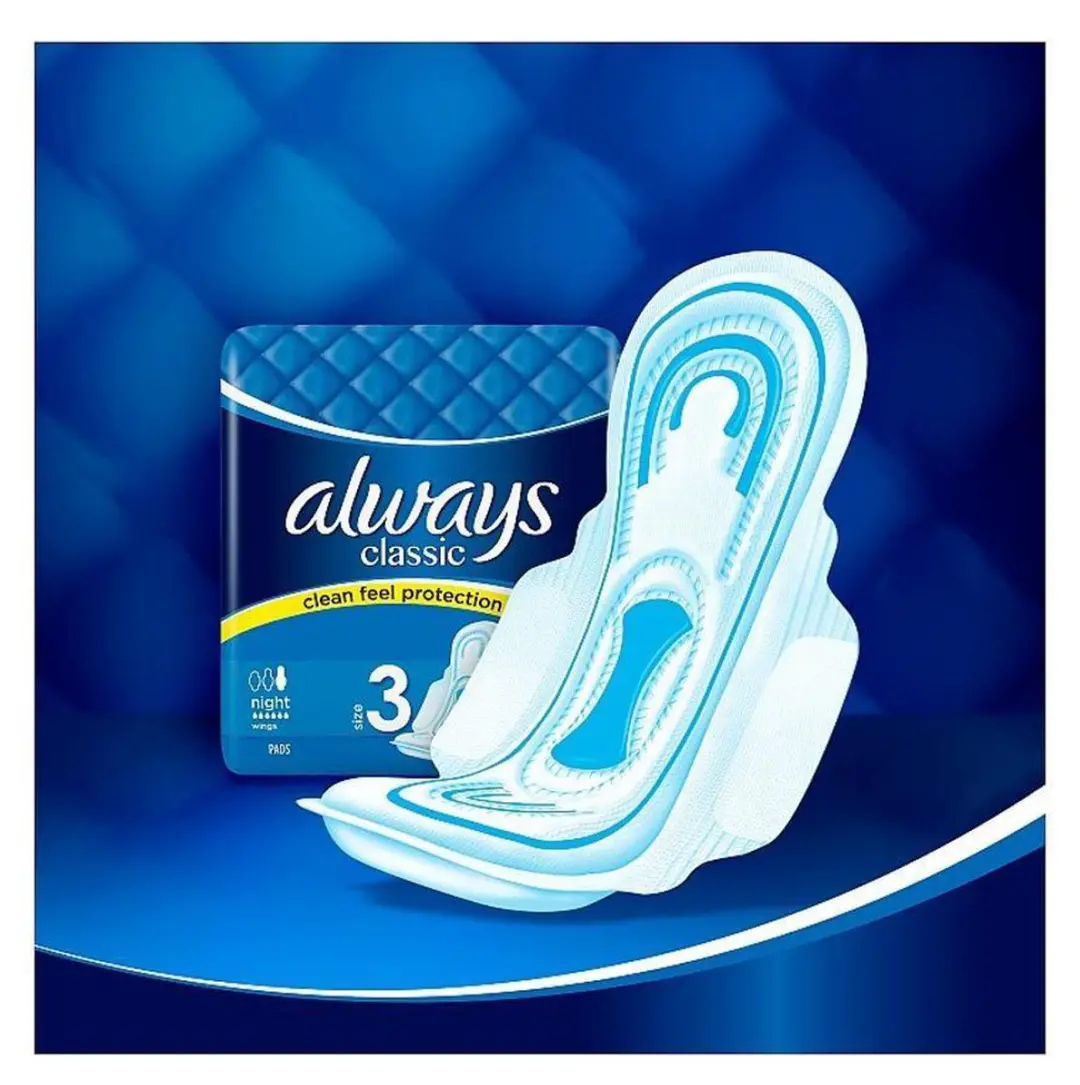 Always Classic Night Clean Feel - 8 Stuks