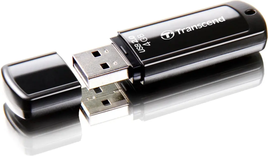 Transcend JetFlash Elite 350 TS4GJF350 USB-stick 4GB - Zwart