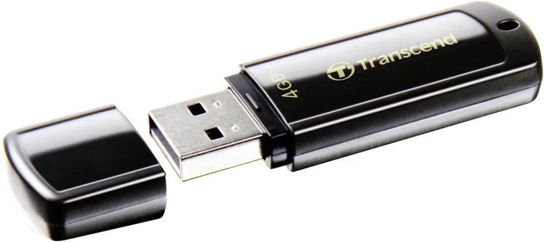 Transcend JetFlash Elite 350 TS4GJF350 USB-stick 4GB - Zwart - afbeelding 6 van 6