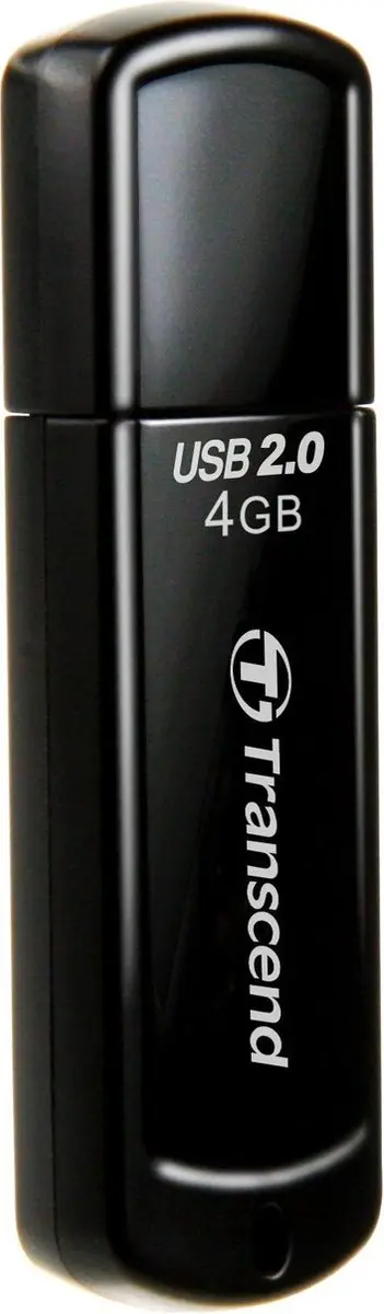 Transcend JetFlash Elite 350 TS4GJF350 USB-stick 4GB - Zwart