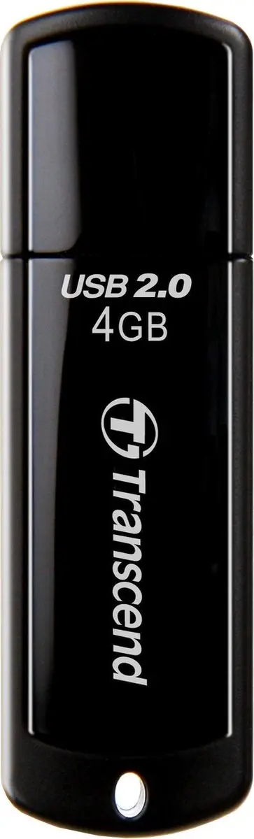 Transcend JetFlash Elite 350 TS4GJF350 USB-stick 4GB - Zwart