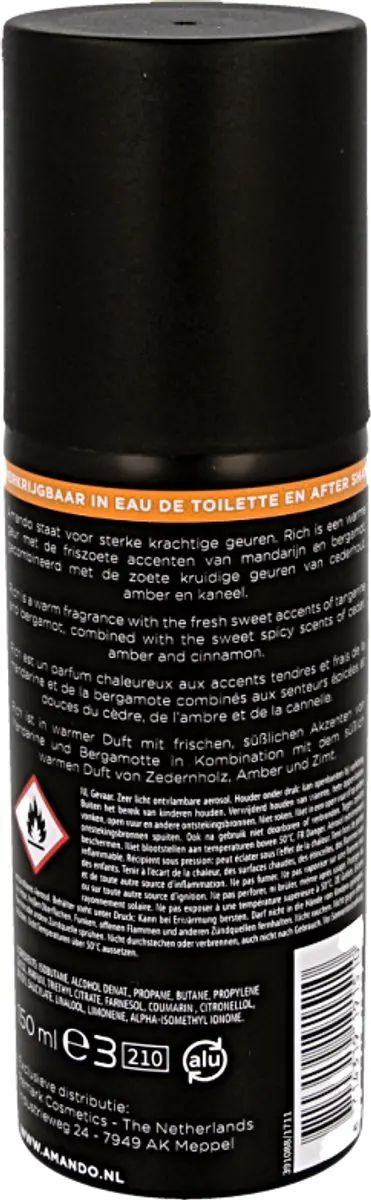 Amando Deodorant Rich 150ml