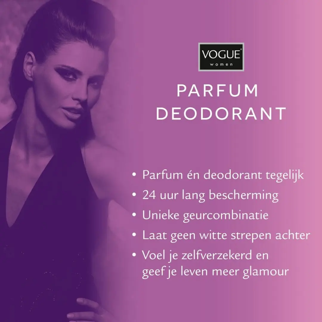 Vogue Charming Deo Voordeelverpakking 3x150ml