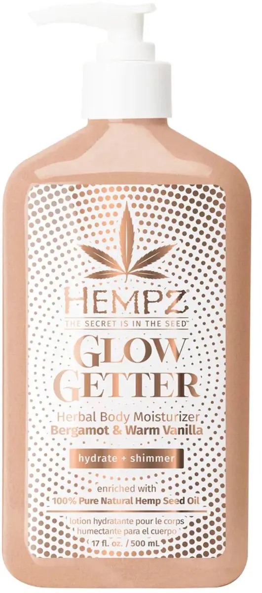 Hempz Glow Getter Herbal Body Moisturizer 500ml
