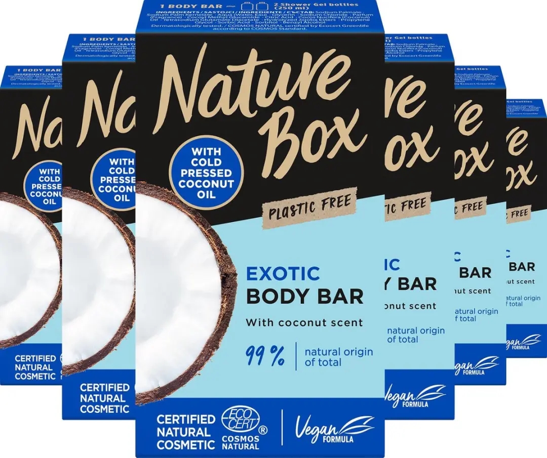 Nature Box Coconut Shower Bar