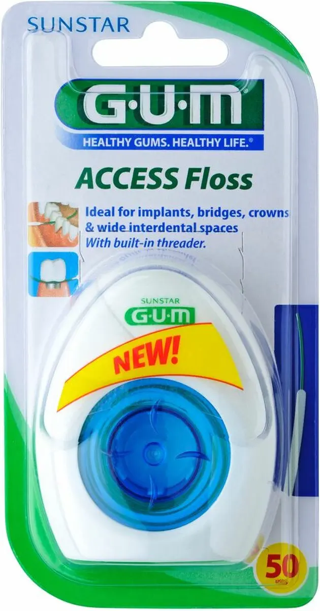 4x GUM Access Floss 50 stuks