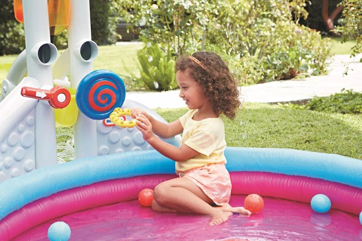 Little Tikes Drop Zone Waterspeelgoed Zwembad 152cm - Multikleur