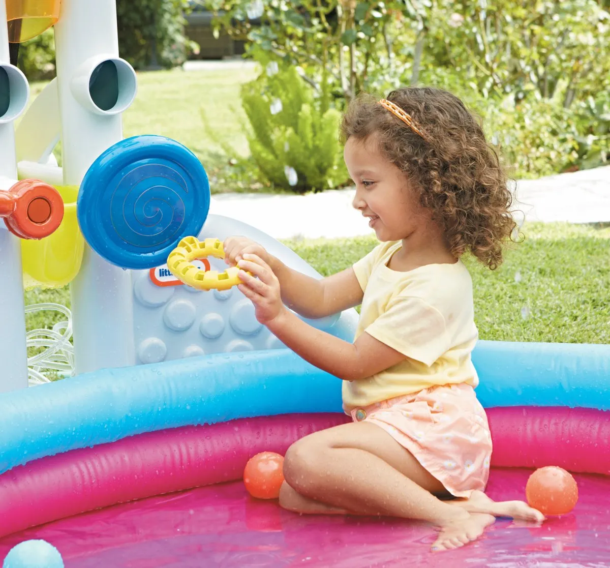 Little Tikes Drop Zone Waterspeelgoed Zwembad 152cm - Multikleur