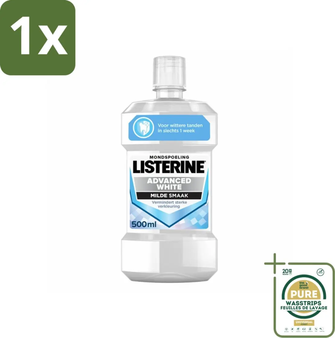 Listerine Advanced White Mondwater 500ml