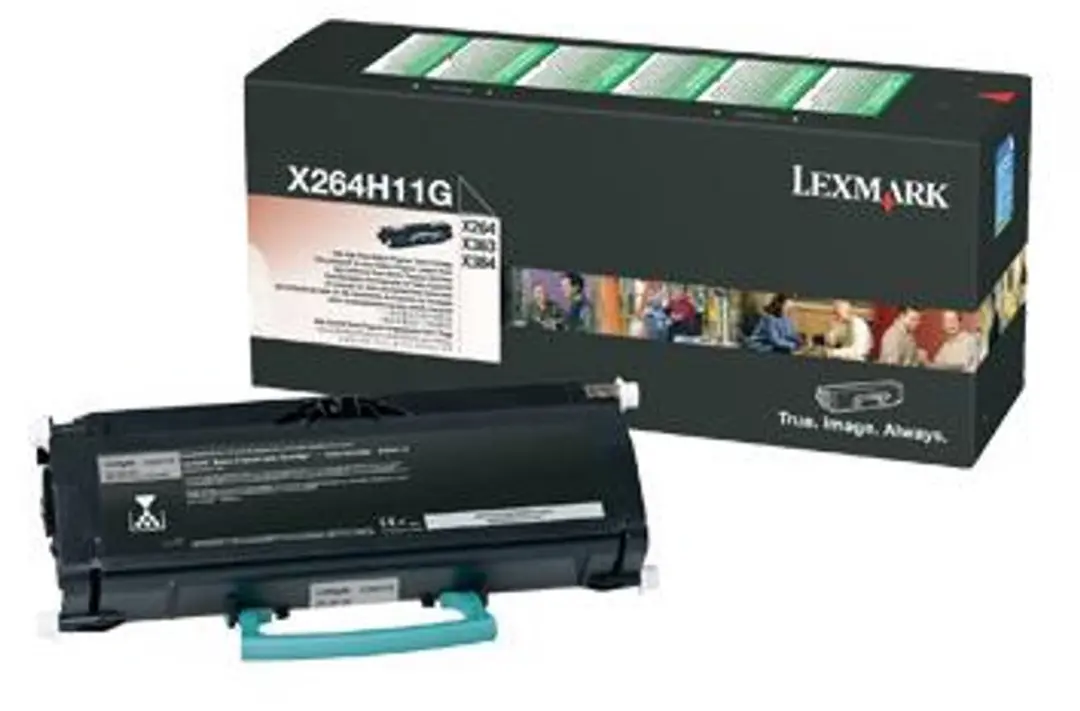 Lexmark 0X264H11G Tonercartridge - 15.000 pagina's - Zwart