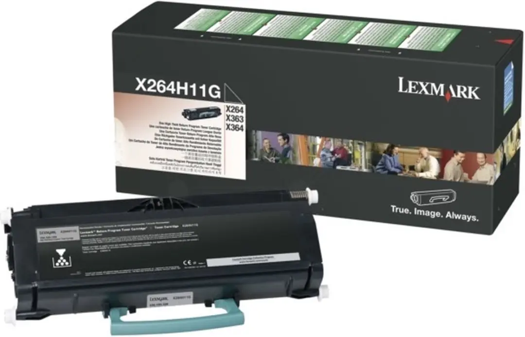 Lexmark Tonercartridge 0X264H11G black