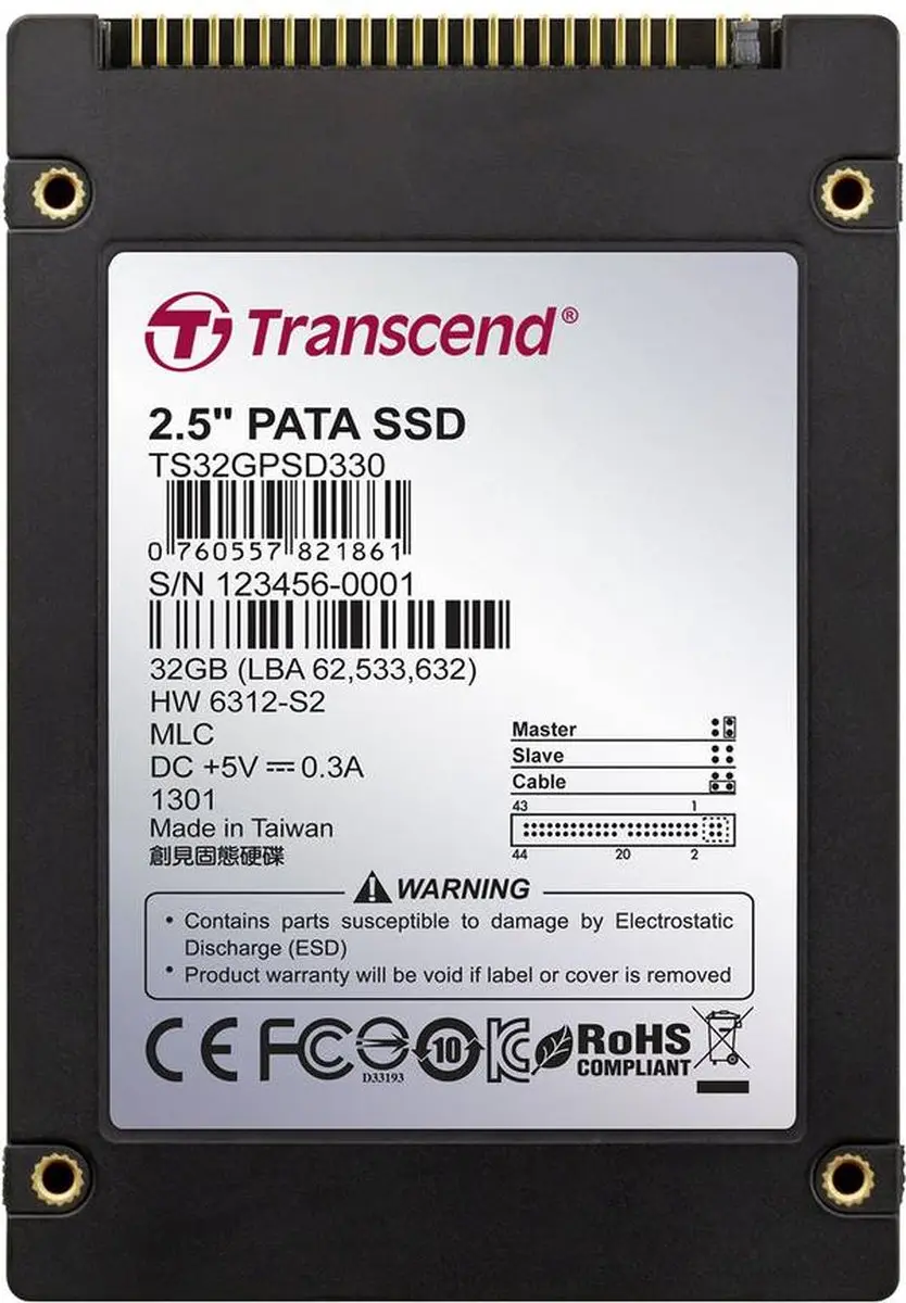 Transcend TS32GPSD330 IDE SSD 320GB