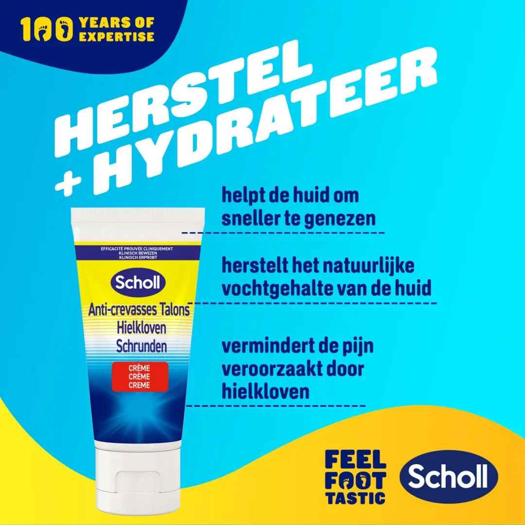 Scholl Hielkloven Voetencrème 25% Ureum 120ml