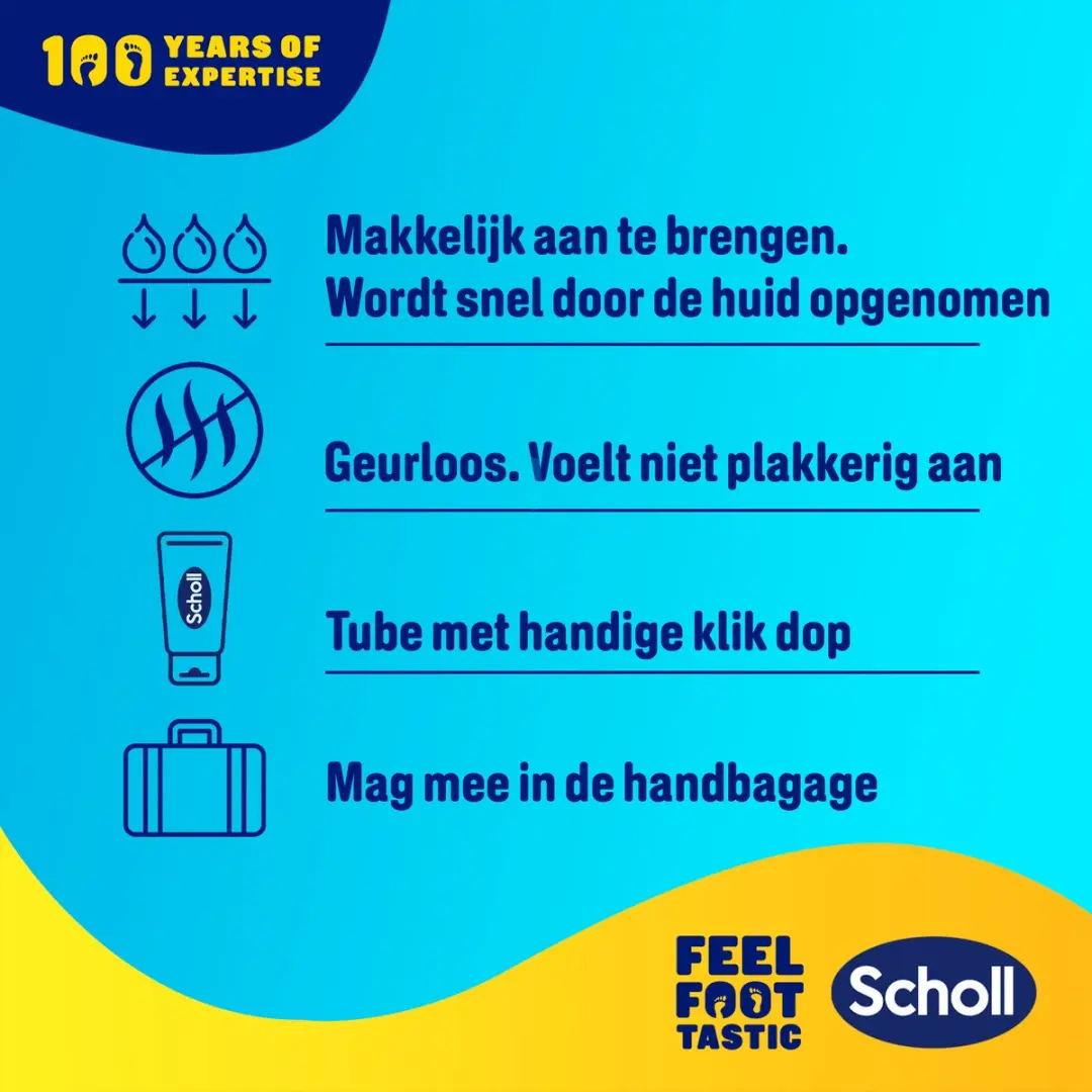 Scholl Hielkloven Voetencrème 25% Ureum 120ml