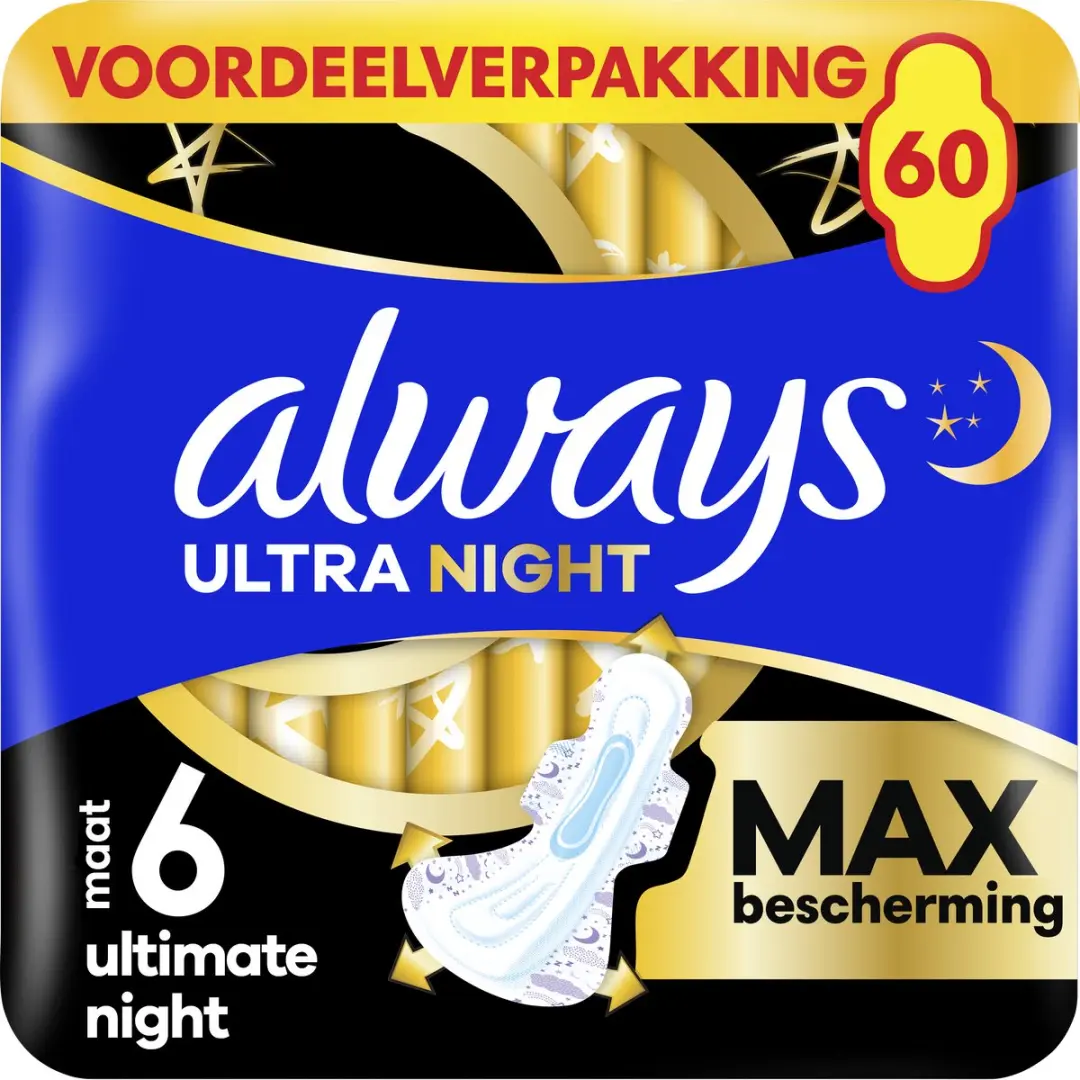 Always Ultimate Night Maandverband Maat 6