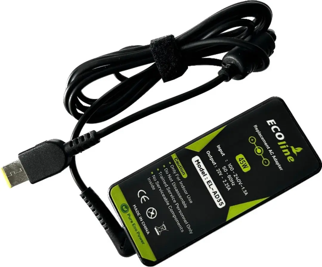 Ecoline Oplader 20V 2.25A 45W - o.a. Lenovo