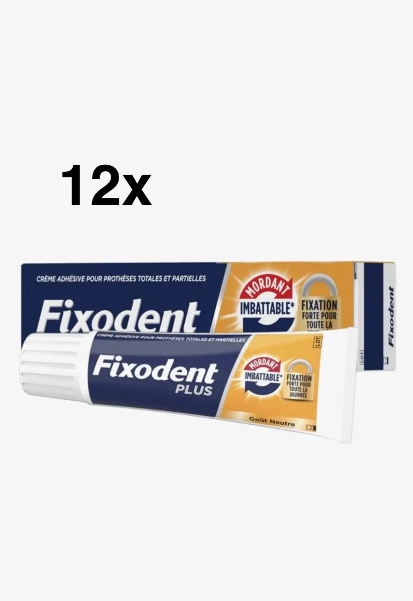 Fixodent Plus Dual Power Premium Kleefpasta 480g