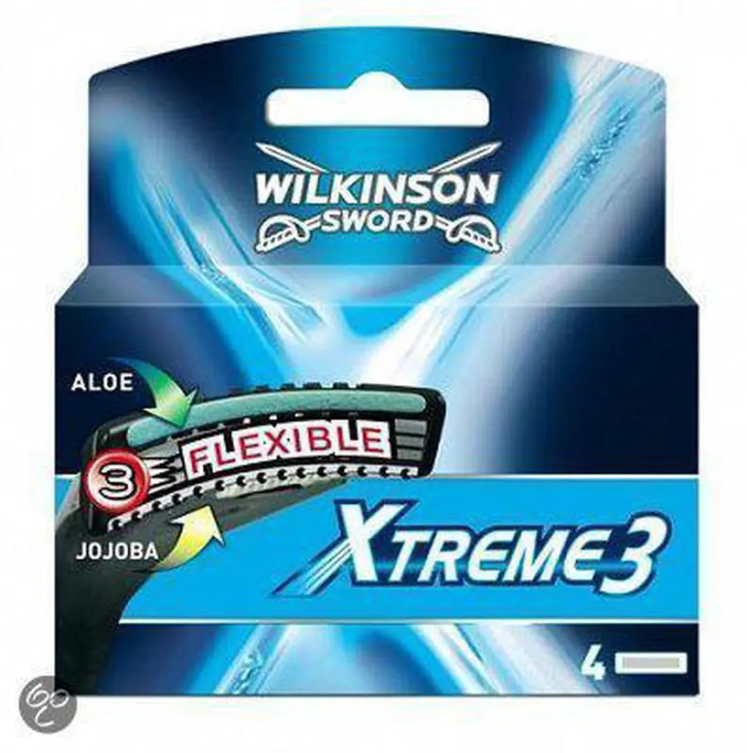 Wilkinson Sword Gillette Xtreme 3 Scheermesjes - 4 Stuks