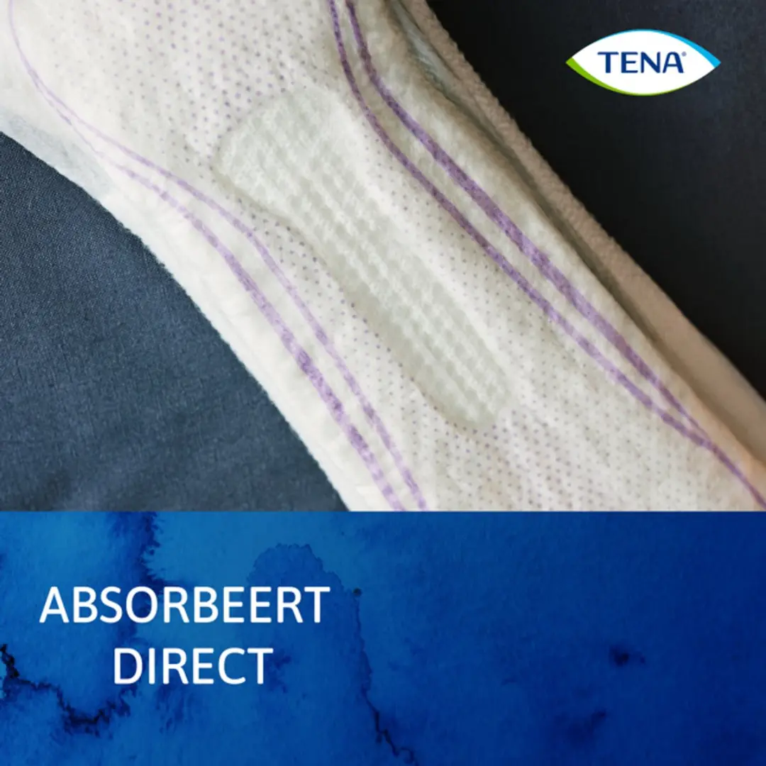 TENA Discreet Extra Verbanden - Matig Urineverlies 60 Stuks