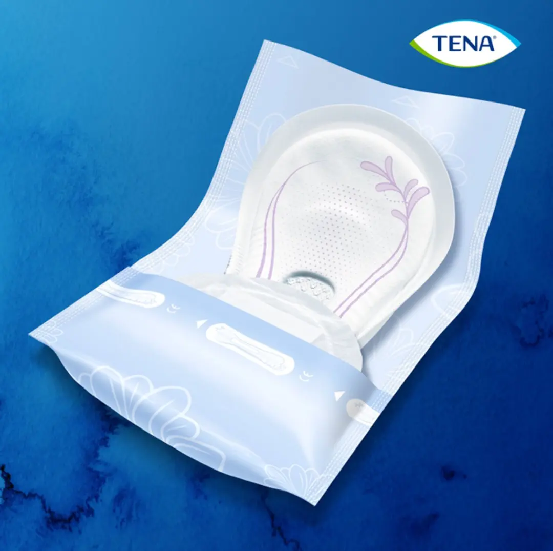 TENA Discreet Extra Verbanden - Matig Urineverlies 60 Stuks