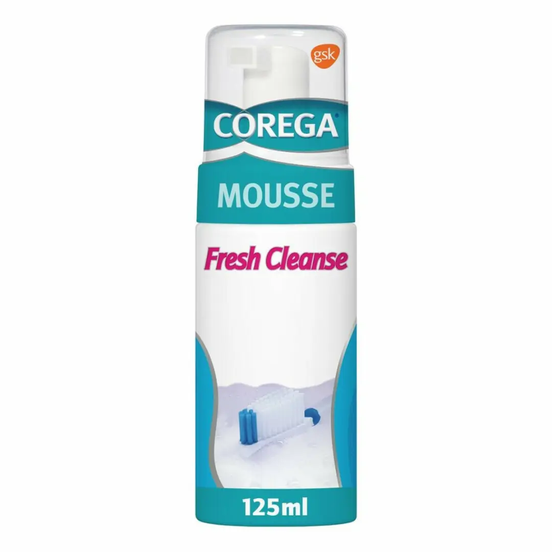 Corega Fresh Cleanse Kunstgebitreiniger Mousse - 3x125ml