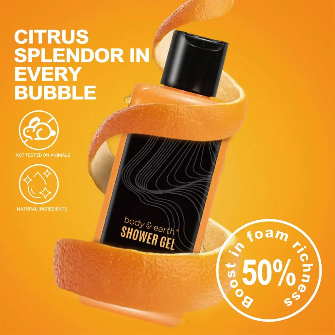 Body & Earth Gentlemen Pack Citrus Verwenpakket - 860ml