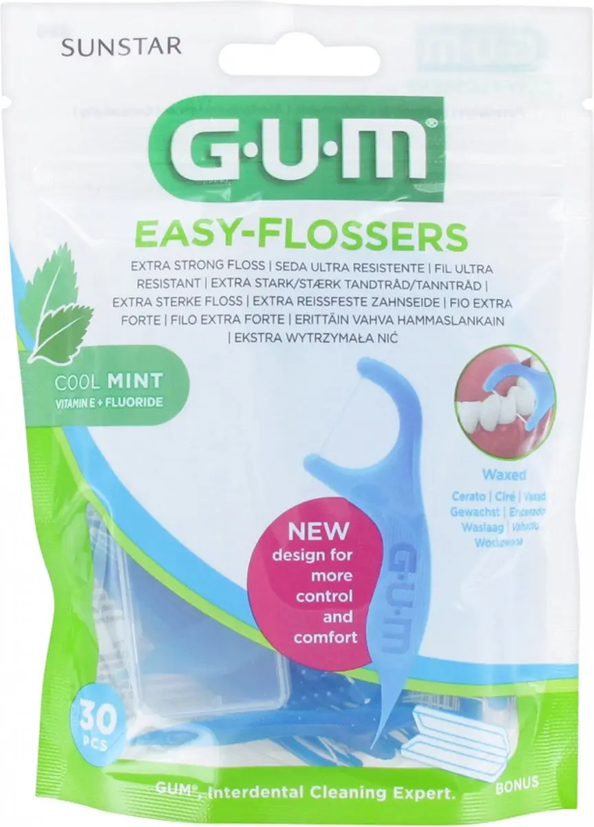 GUM Floss easy flossers mint