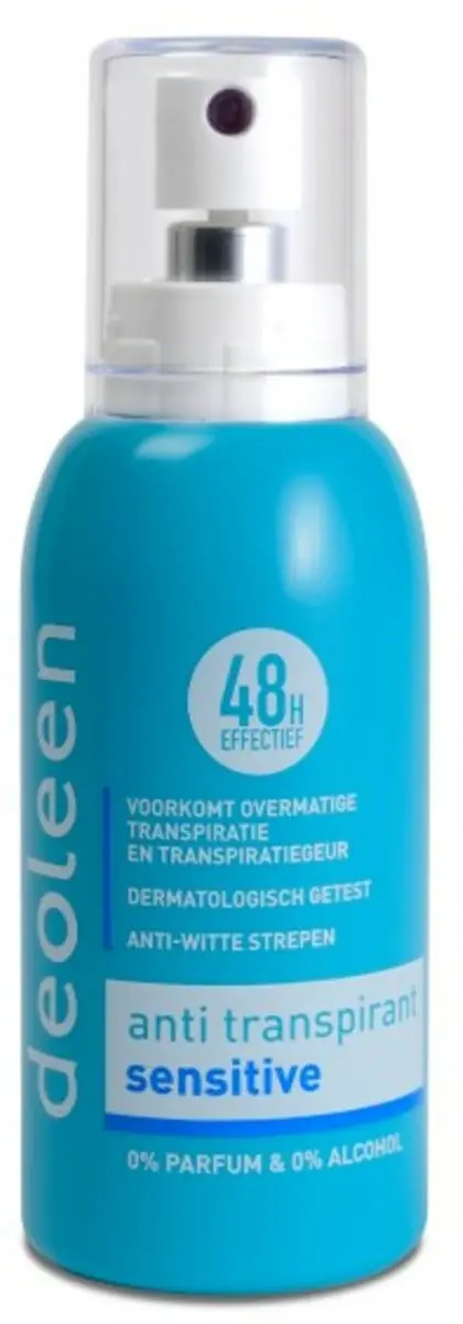 Deoleen Sensitive Anti-Transpirant Verstuiver 75ml - 3 Stuks