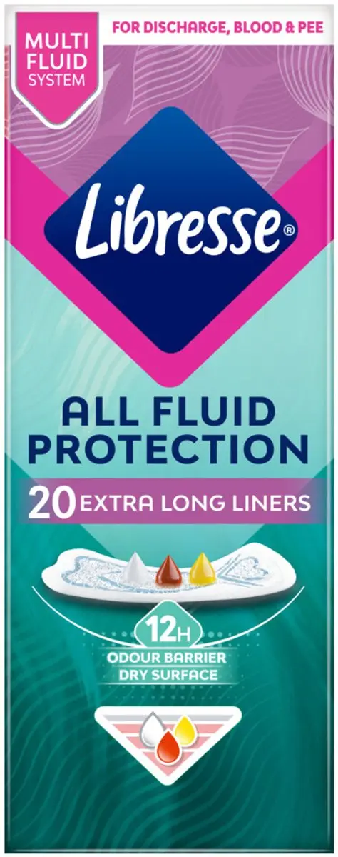 Libresse Inlegkruisjes Extra Protection Extra Long - 20 Stuks