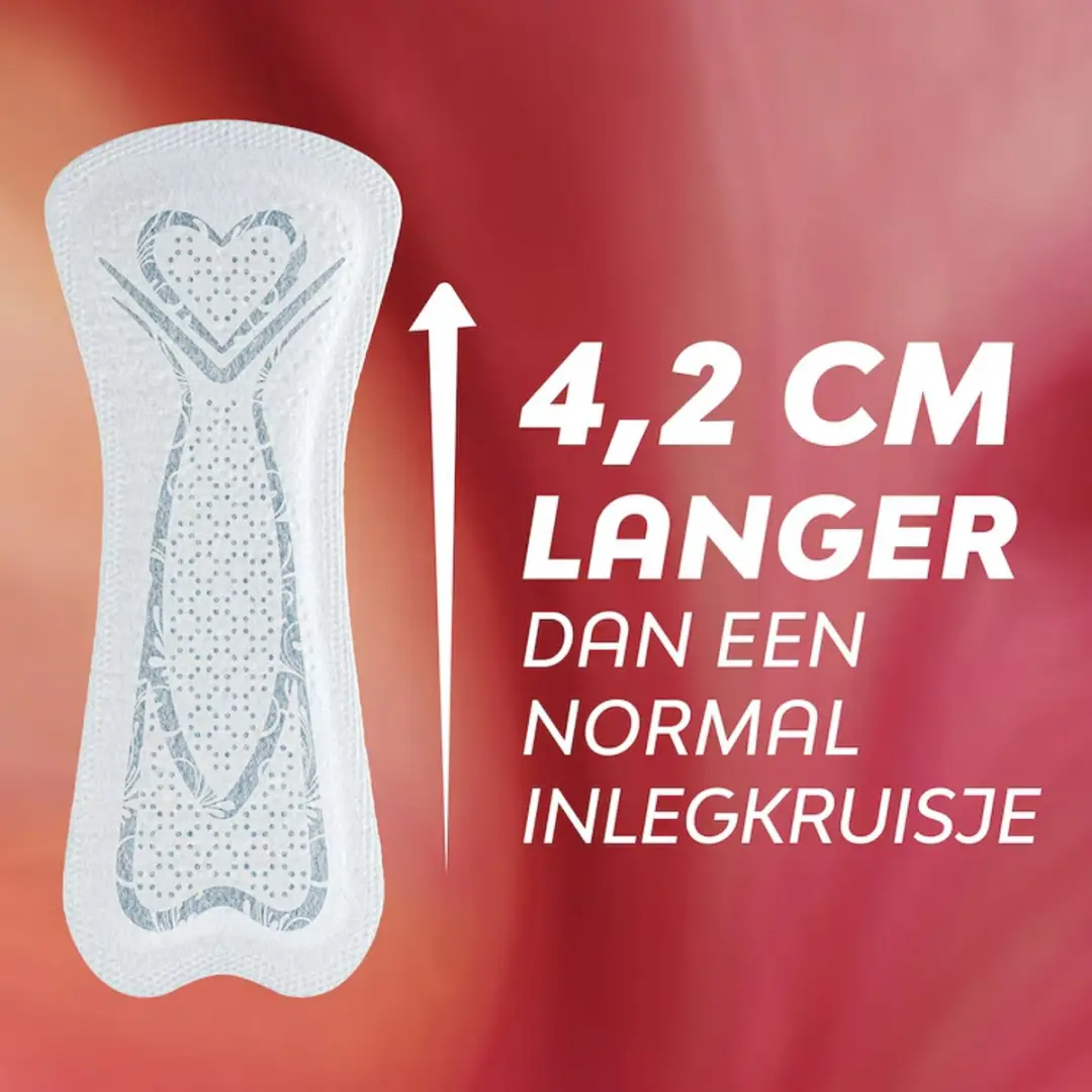 Libresse Inlegkruisjes Extra Protection Extra Long - 20 Stuks
