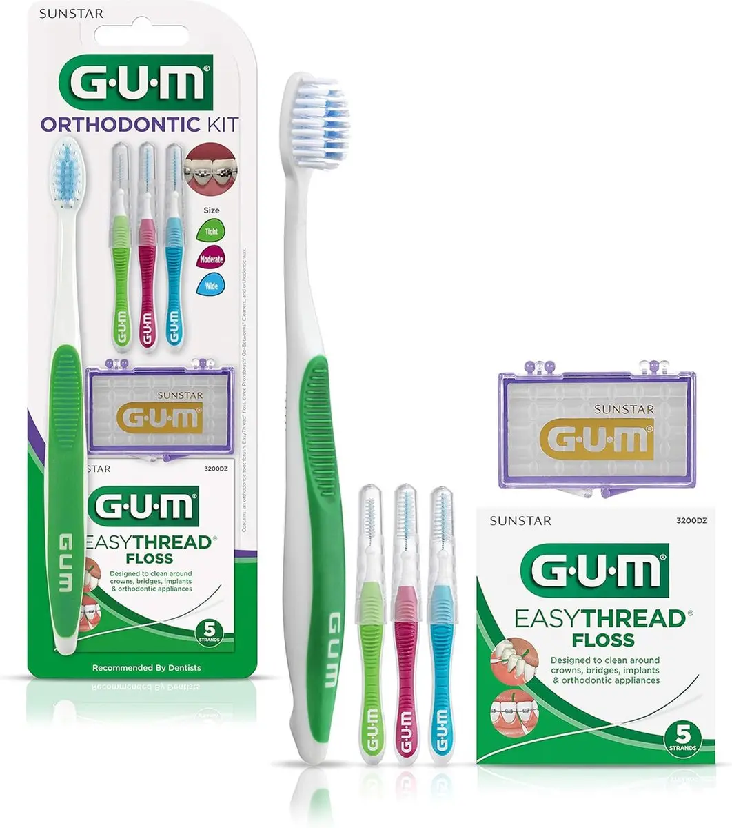 Gum Kit Tandenborstel Proxabrush Ortho Wax
