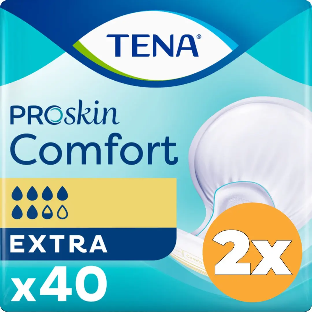 TENA ProSkin Comfort Extra Incontinentieverband - 80 Stuks