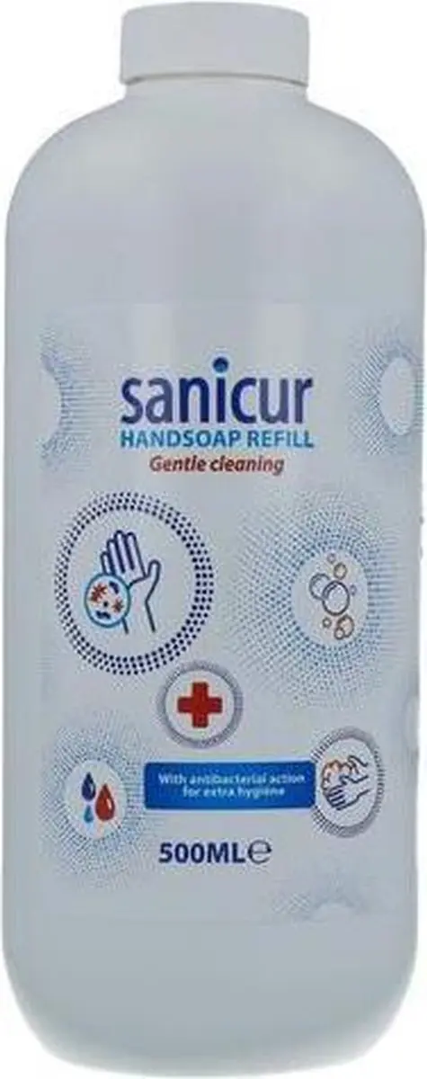 Sanicur Antibacteriële Handzeep Navulling 500ml