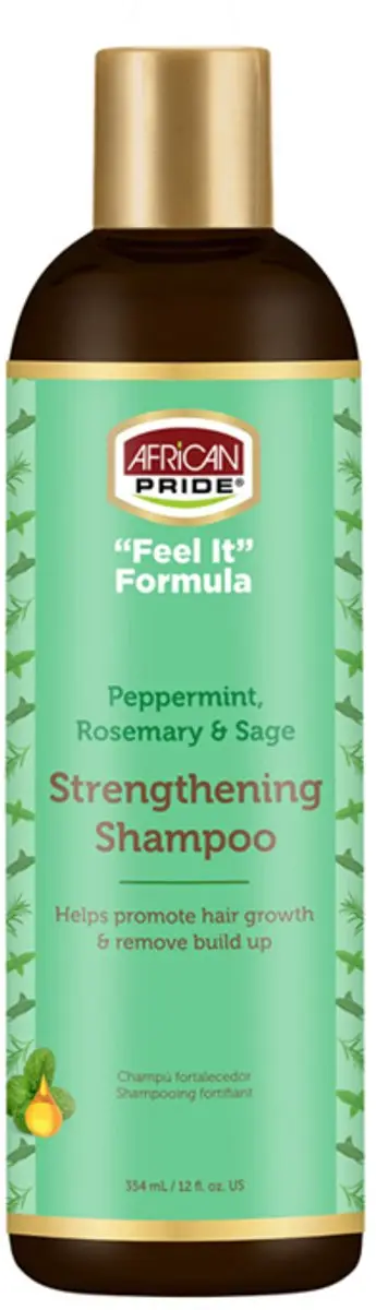 African Pride Pepperment & Rosemary Shampoo 354ml