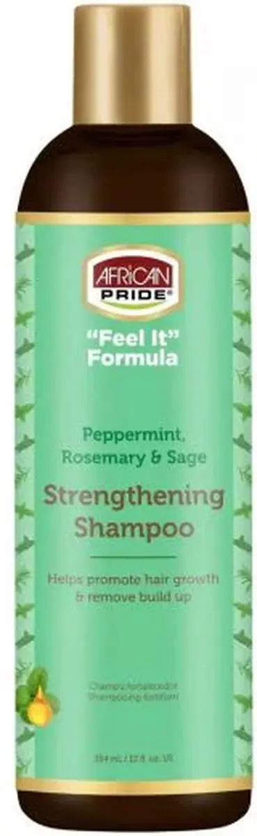 African Pride Pepperment & Rosemary Shampoo 354ml