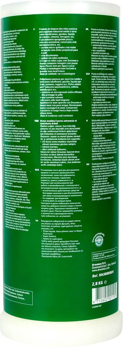 Dreumex Special One2clean Handreiniger 2.8kg