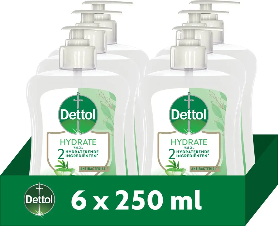 Dettol Antibacteriële Handzeep Aloë Vera 250ml