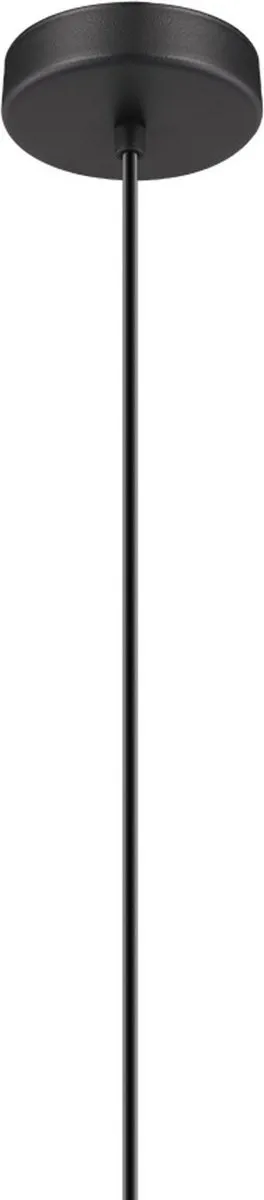 Eglo Dembleby Hanglamp E27 - Ø32cm - Zwart/Hout