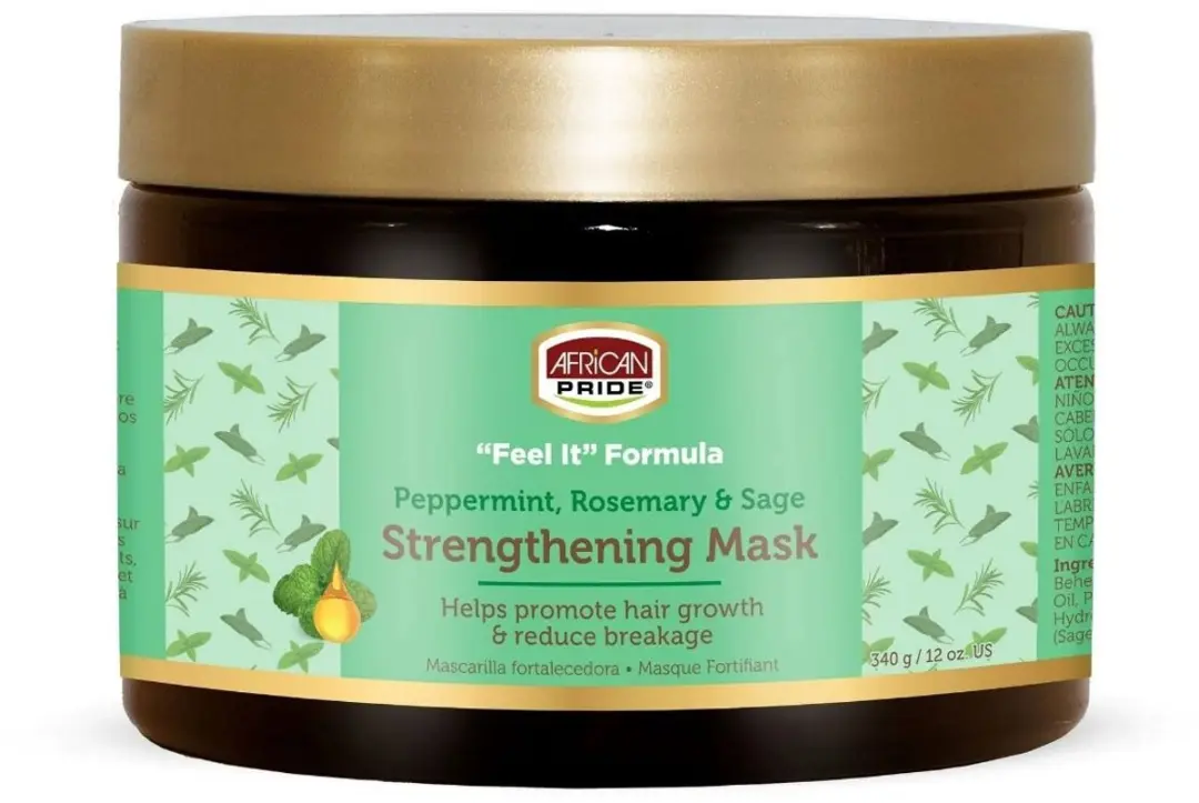 African Pride Peppermint & Rosemary Strengthening Mask 207ml