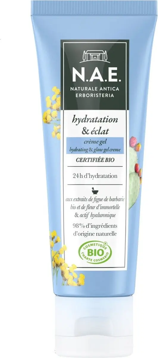 N.A.E. Reiningingscrème Hydration & Glow 50ml