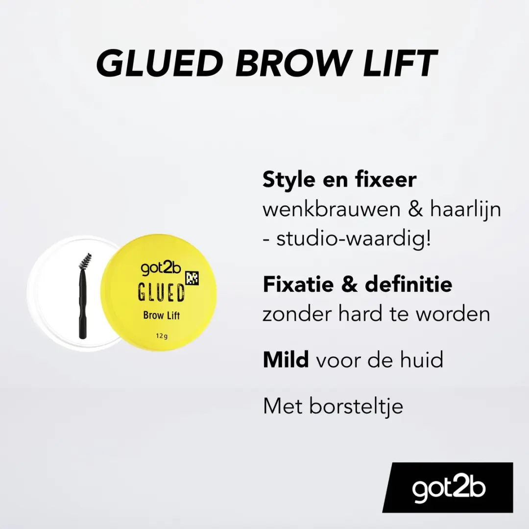 Got2b Glued Brow Lift Wenkbrauwgel 12ml - Transparant - afbeelding 6 van 6